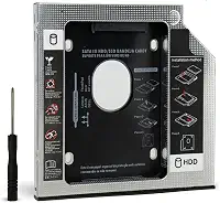 Case Para HD Externo Caddy Hd Ssd Sata 2.5 Gaveta Notebook 9,5mm Adaptador Acessório