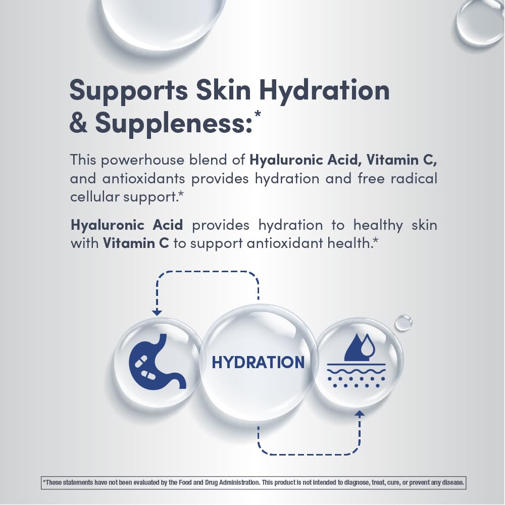 NeoCell Liquid Hyaluronic Acid | 16 fl oz | with Vitamin C | Skin Hydration — Amazon image 6