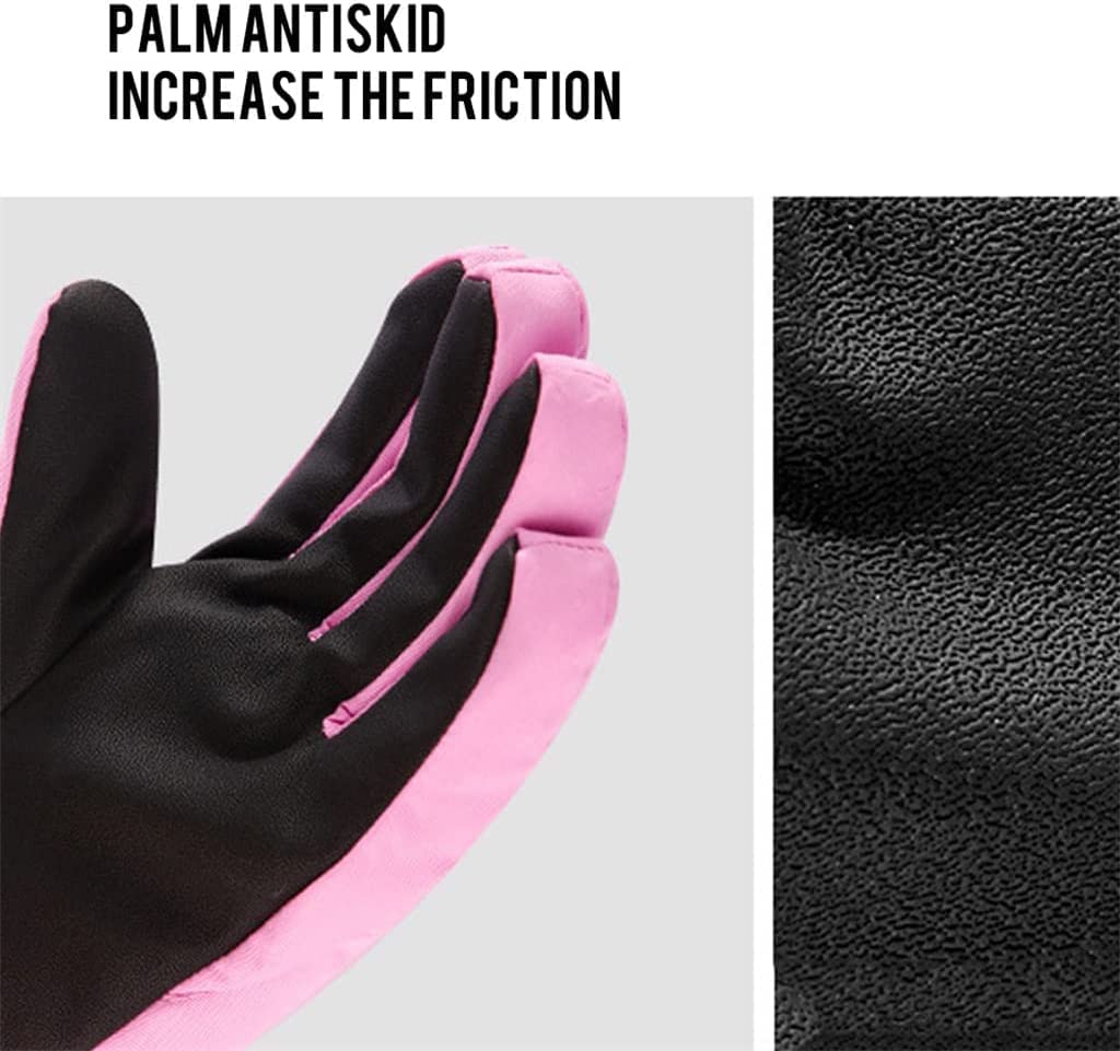 Warme Damen-Ski-Schnee-Handschuhe, Motorrad, Snowboard, Winter, warme Outdoor-Handschuhe, Outdoor-Ausrüstung (Farbe: A, Größe: Einheitsgröße)