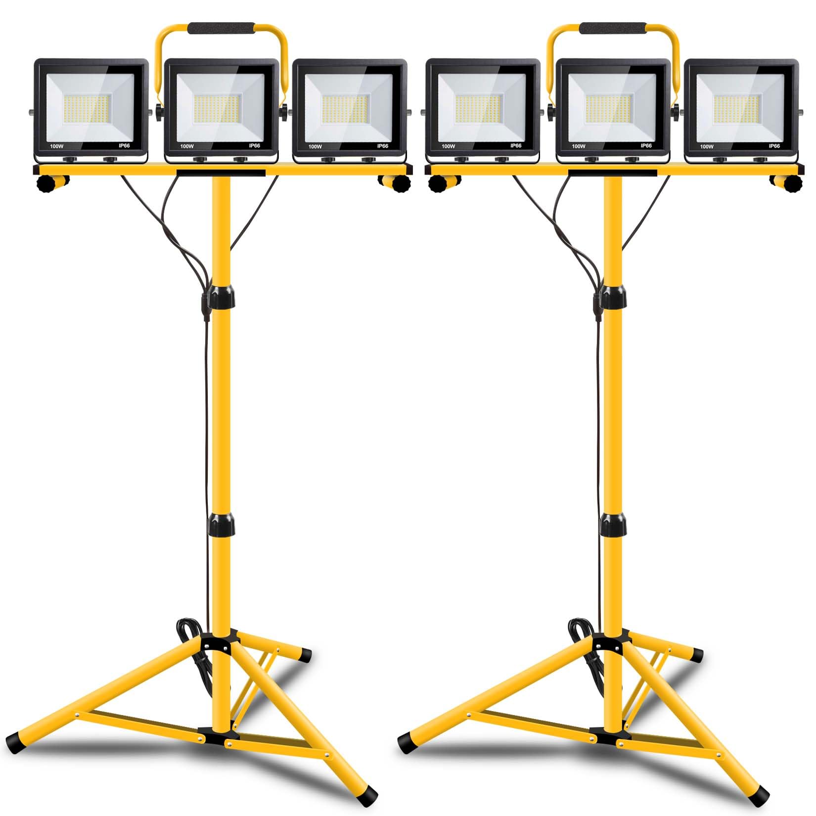 Led Work Lamp NEW! 21000 Lumen LED Work Lights With Stand, 3