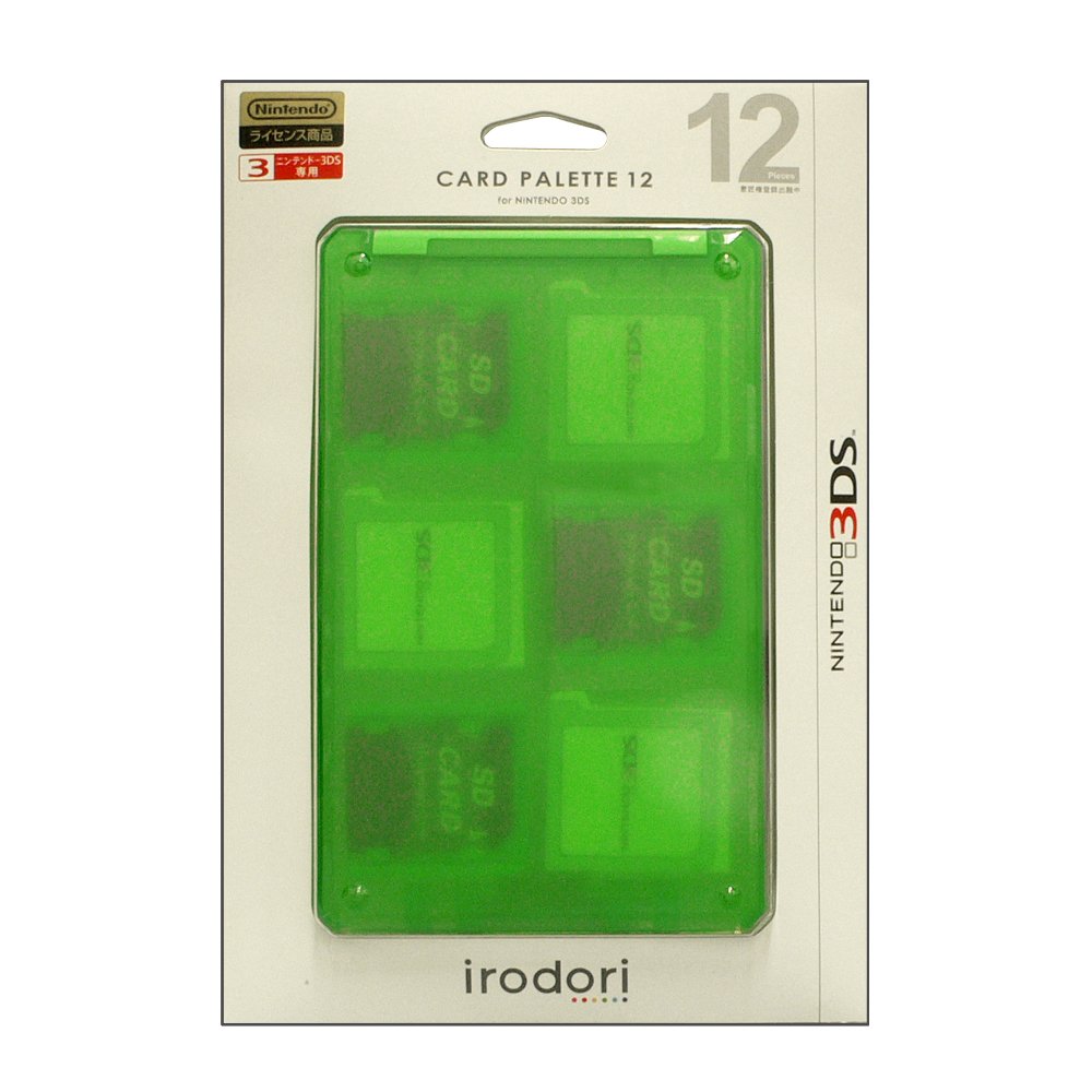 Pallet card 12 for Nintendo 3DS [green]
