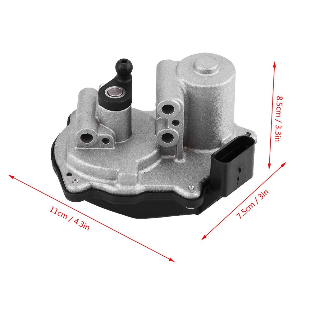 VOBOR Actuador del colector de admisión,Actuador de Aleta de colector de admisión,03L 129 086, A2C92454100, VAG03L129086, 03L129086V, para AUDI SEAT SKODA VDO