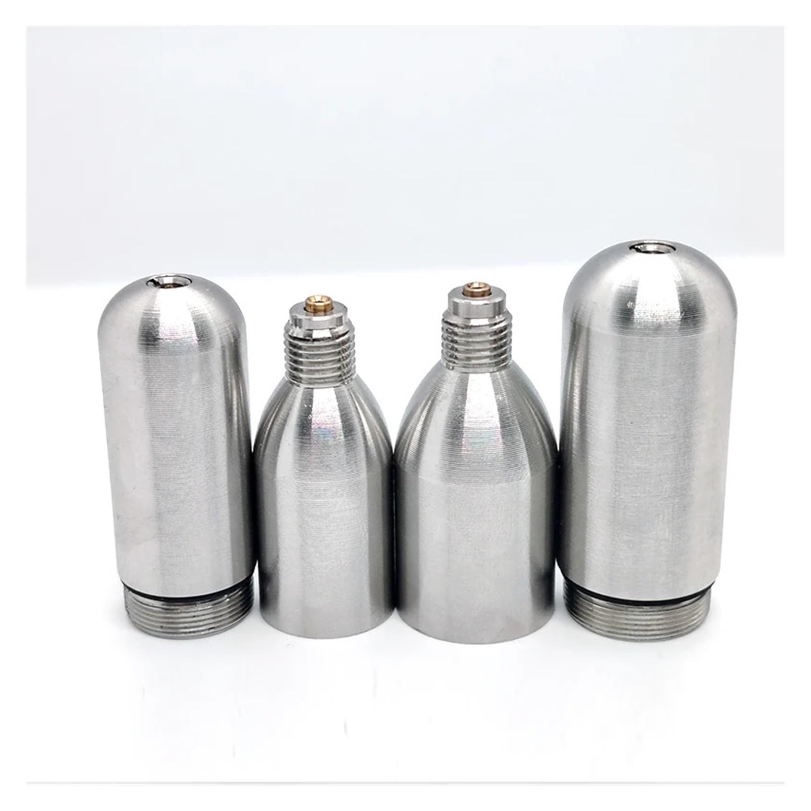 Bouteille de CO2 Rechargeable 12 g 16 g, Cartouches de CO2, Recharge, gonfleur de CO2 for pneus de vélo, équipement de Brassage avec Filetage