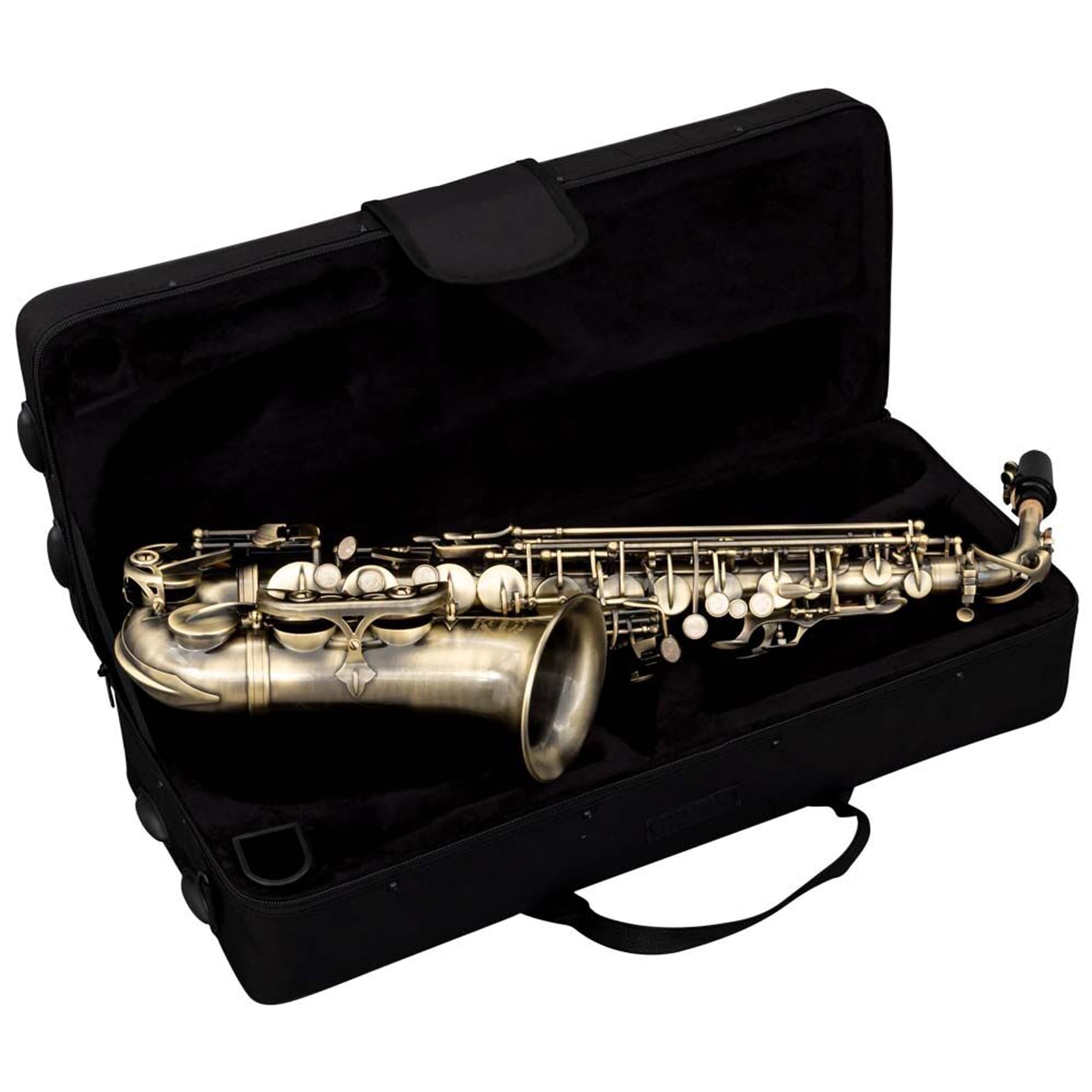sassofono contralto Grassi SAL700A finitura anticata con custodia e accessori