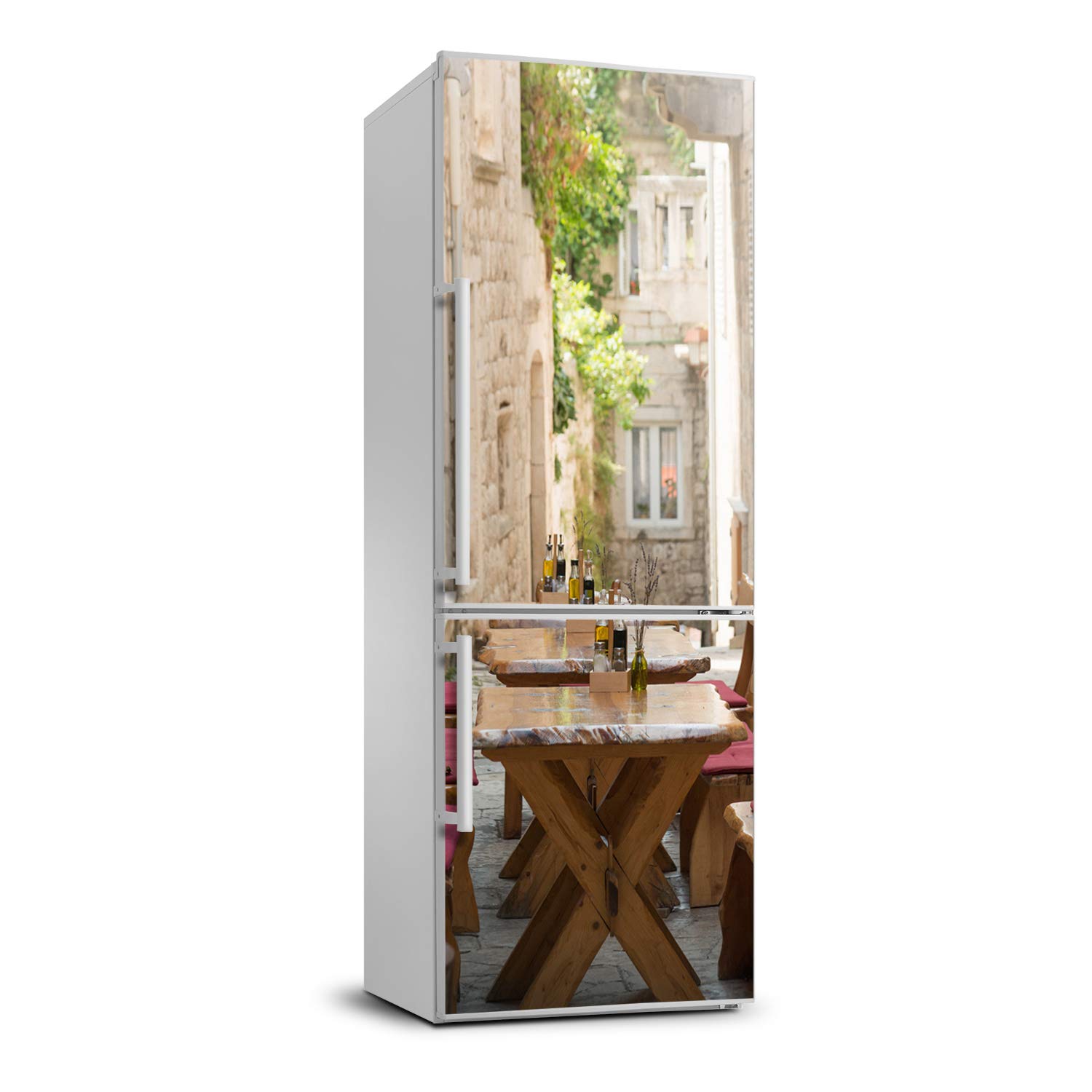 Autocollant frigo 60x180cm Tulup auto-adhésif haute définition Croatie