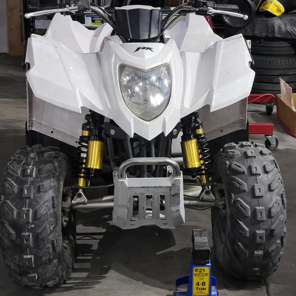 Universal 280mm Motorcycle Shock Absorbers Rear Suspension 2PCS 11 inch Compatible with Gokart Honda ATV CB Yamaha Gokart(Black)