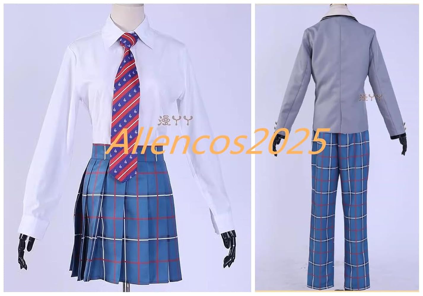 Amazon.co.jp: コスプレ衣装 秀越学園男女子制服 七種茨Ver. (女