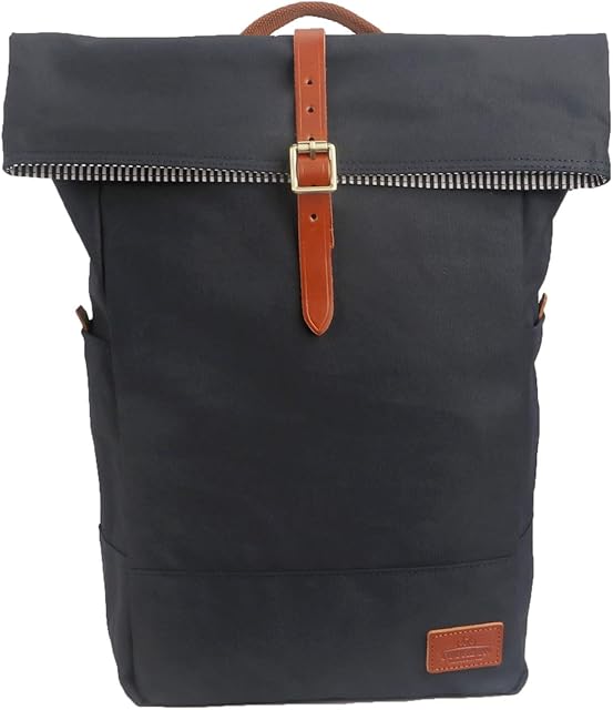 TOURBON 14.5L Bike Rolltop Backpack Messenger Trunk Bag Waterproof Pannier for Riding Cycling Working Travel