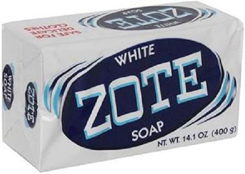Producto de Zote, jabón en barra blanco - Ropa, cantidad 1 - Detergente para ropa/variedades y sabores | Detergente para ropa, ropa