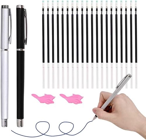 Miniatura 9 de AALGO Bolígrafos mágicos y recambios para libros de textos mágicos, libro para niños ranurados, bolígrafo de tinta que desaparece para libros de