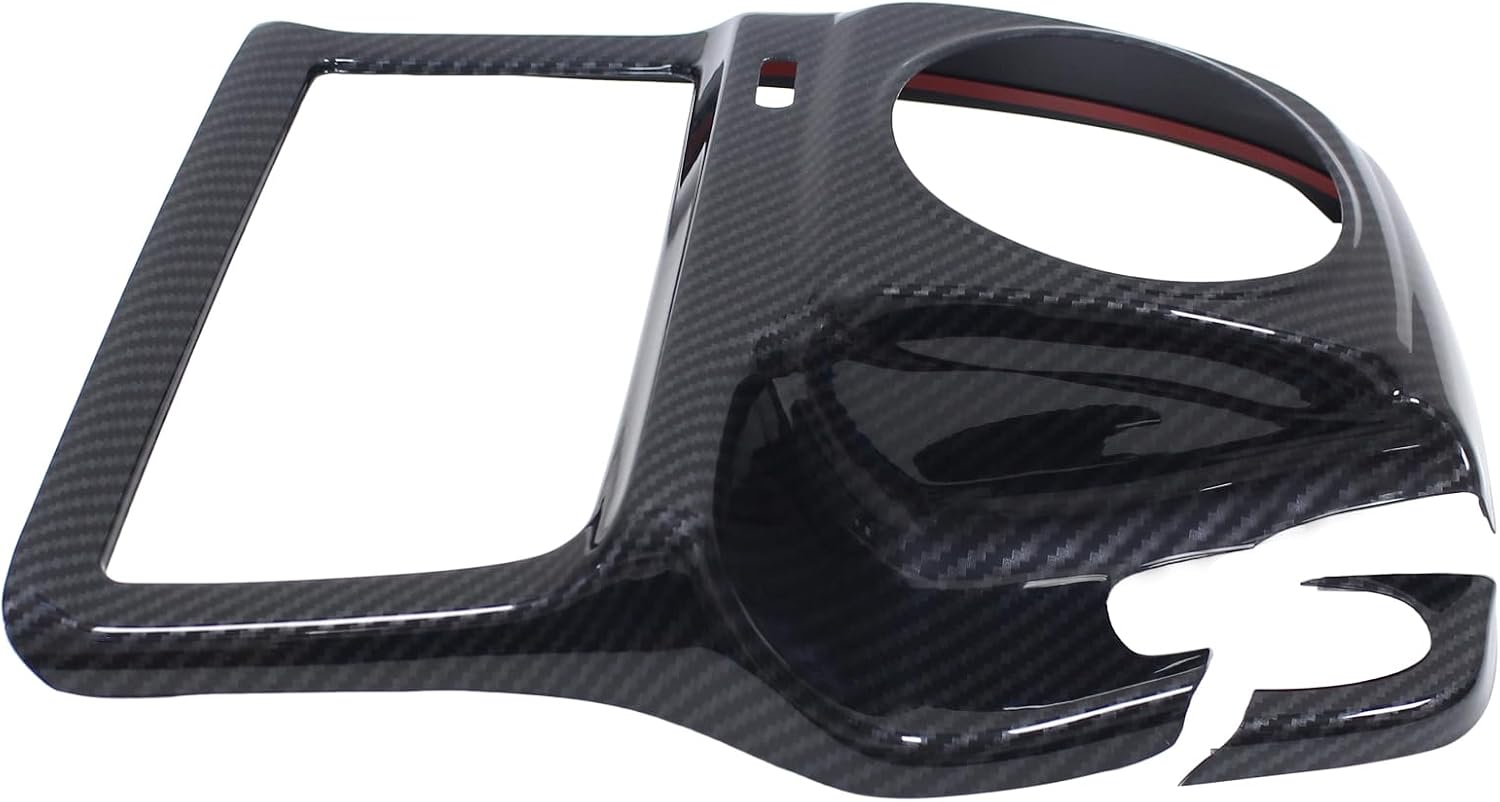 NewYall Carbon Fiber Style Manual Gear Shift Frame Cover Trim for Honda Civic 2006-2011