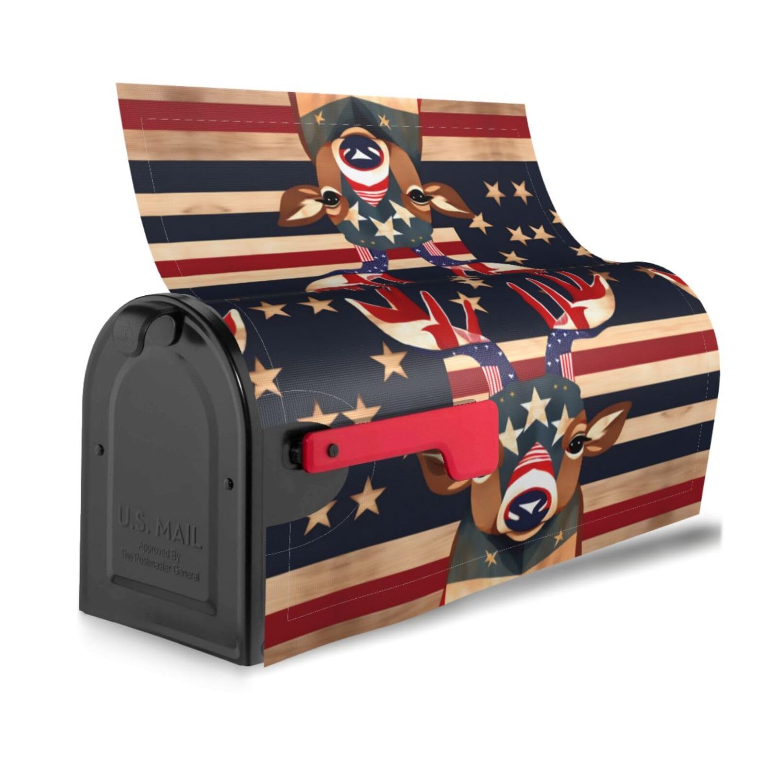 BOENLE Briefkastenabdeckung Mit USA-Flagge – Magnetisch, 45,7x53,3 Cm, Oxford-Stoff, Wetterfest