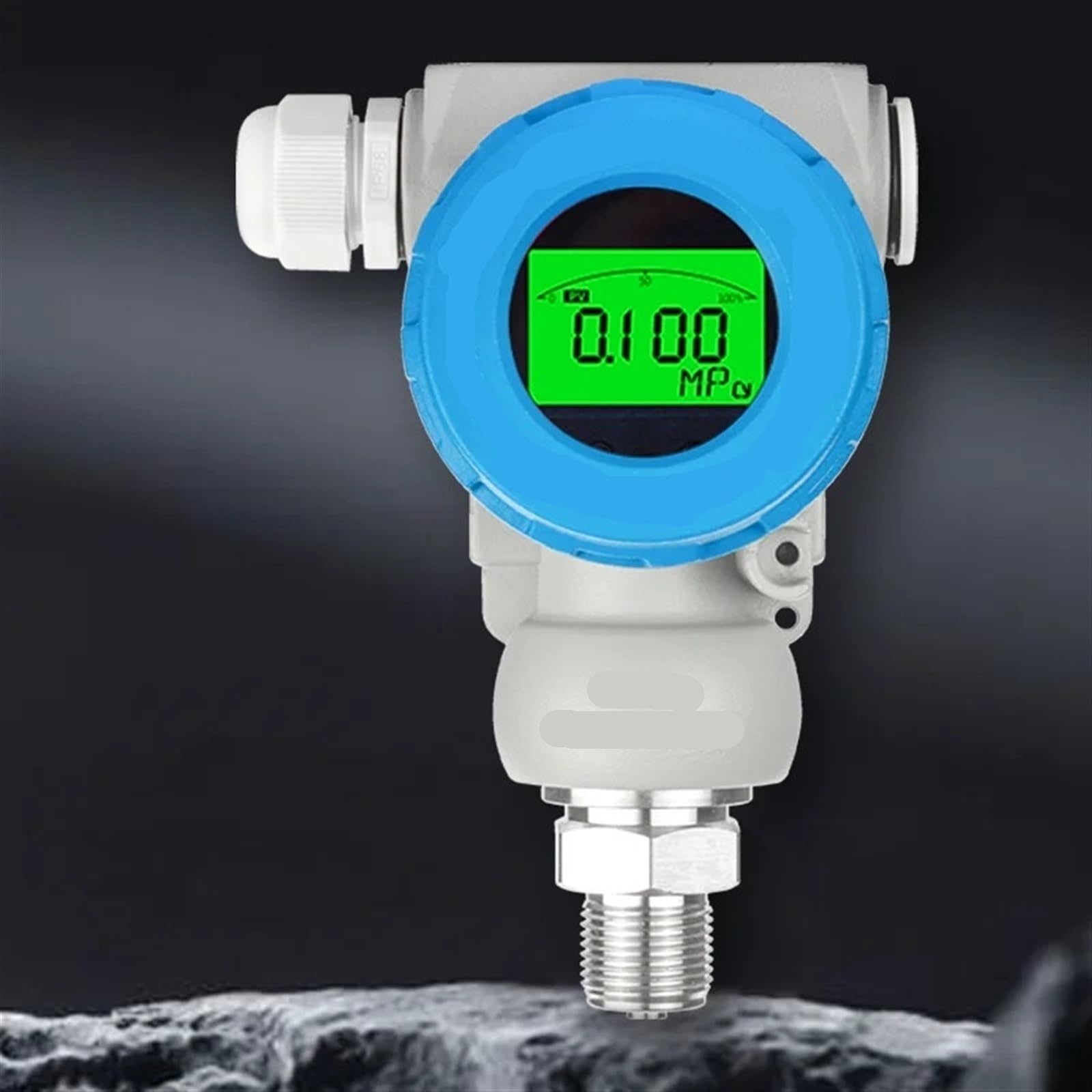 0-4Mpa 0-5Mpa IP65 Pressure Transmitter to 4-20mA 0-10V 0-5V RS485 Hart M20*1.5 0-60Mpa EX Proof Pressure Transducer Sensor Sensor(Output 0-10V,0-30Mpa)