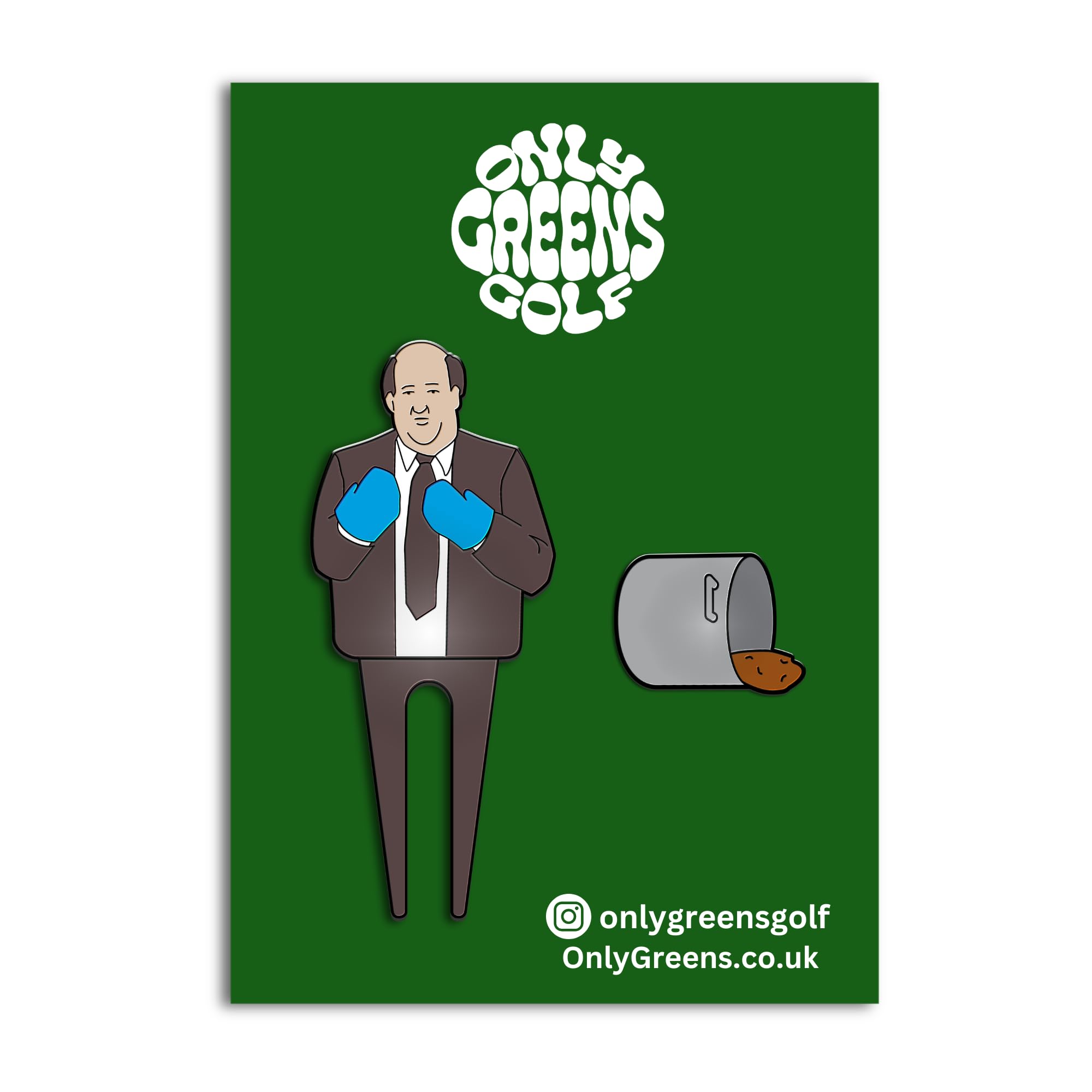 Divot/Pitch Repair Tool and Ball Marker Set - Kevin's Chilli (Postcard)