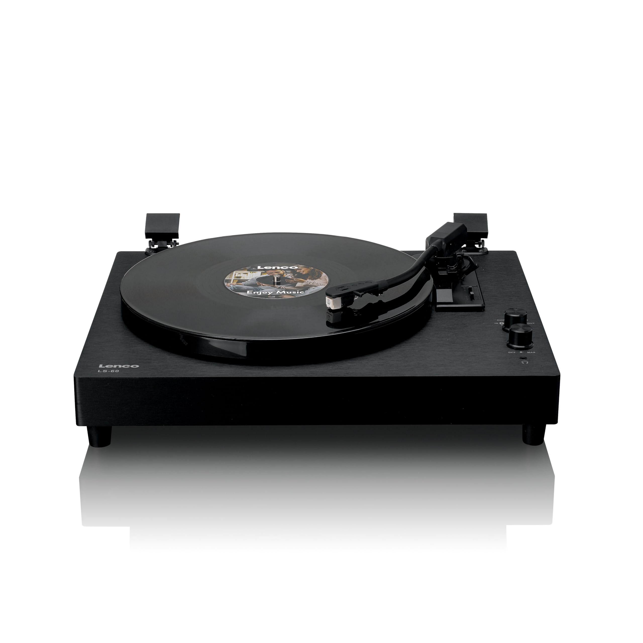 Lenco LS-60BK – gramofon z głośnikami i Bluetooth