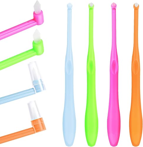 Miniatura 7 de Ouligay 4 cepillos de dientes Tuft para limpieza de detalles