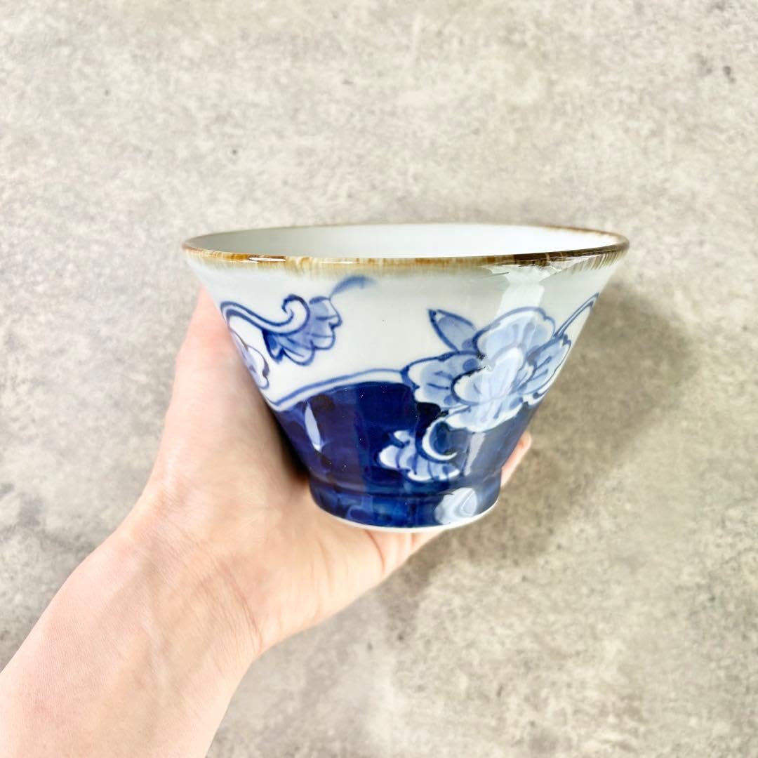 568碗　2柄　赤絵ザクロ　ボタン唐草　赤　青　飯碗　夫婦茶碗　ペア 羽食器 Amazon | 568碗 2柄 赤絵ザクロ ボタン唐草 赤 青 飯碗 夫婦茶碗 ペア