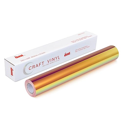 ANT - Holográfico de 24 pulgadas (24 x 50 pies, azul con luz azul)