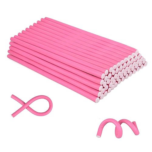 Miniatura 14 de 30 varillas rizadoras de espuma flexible de 9.45 pulgadas, rodillos de pelo sin calor para mujeres, niñas, cabello largo y corto, para dormir (0.71