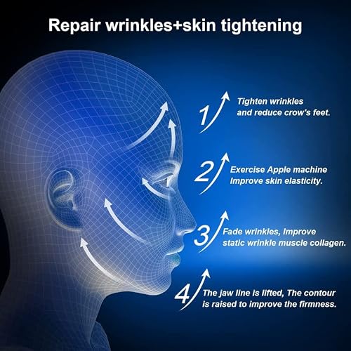 Rf Radio High Frequency Skin Tightening Machine, Ems Microcurrent Anti-Aging, Reduce Skin Wrinkles, Acne, Eye Bags Puffiness, Dark Circles + Improve Skin Elasticity + Firm Skin, Body Spa Salon System #TOP2