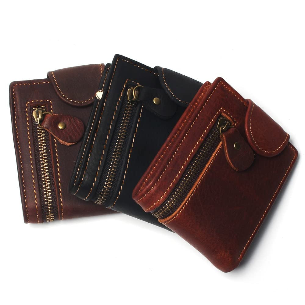 fhda 100% Genuine Leather Wallet，fashion Men Large Capacity