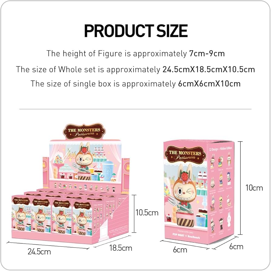 Amazon | POP MART The Monsters Patisseries Series【1ピース