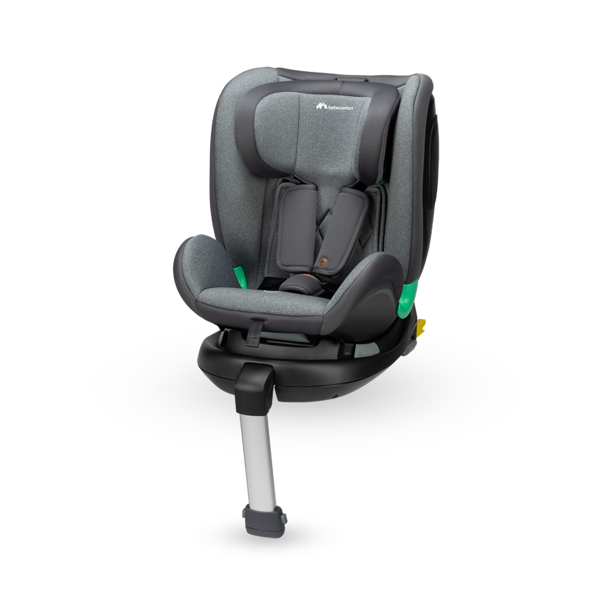 Bebeconfort EvolveFix Plus i-​Size, Siege Auto 360, 0-​12 Ans, 40-​150 cm, Siège Auto ISOFIX, 10 Positions d'Appui-​tête, 4 Positions d'Inclinaison, Protection Contre les Chocs Latéraux, Tinted Graphite