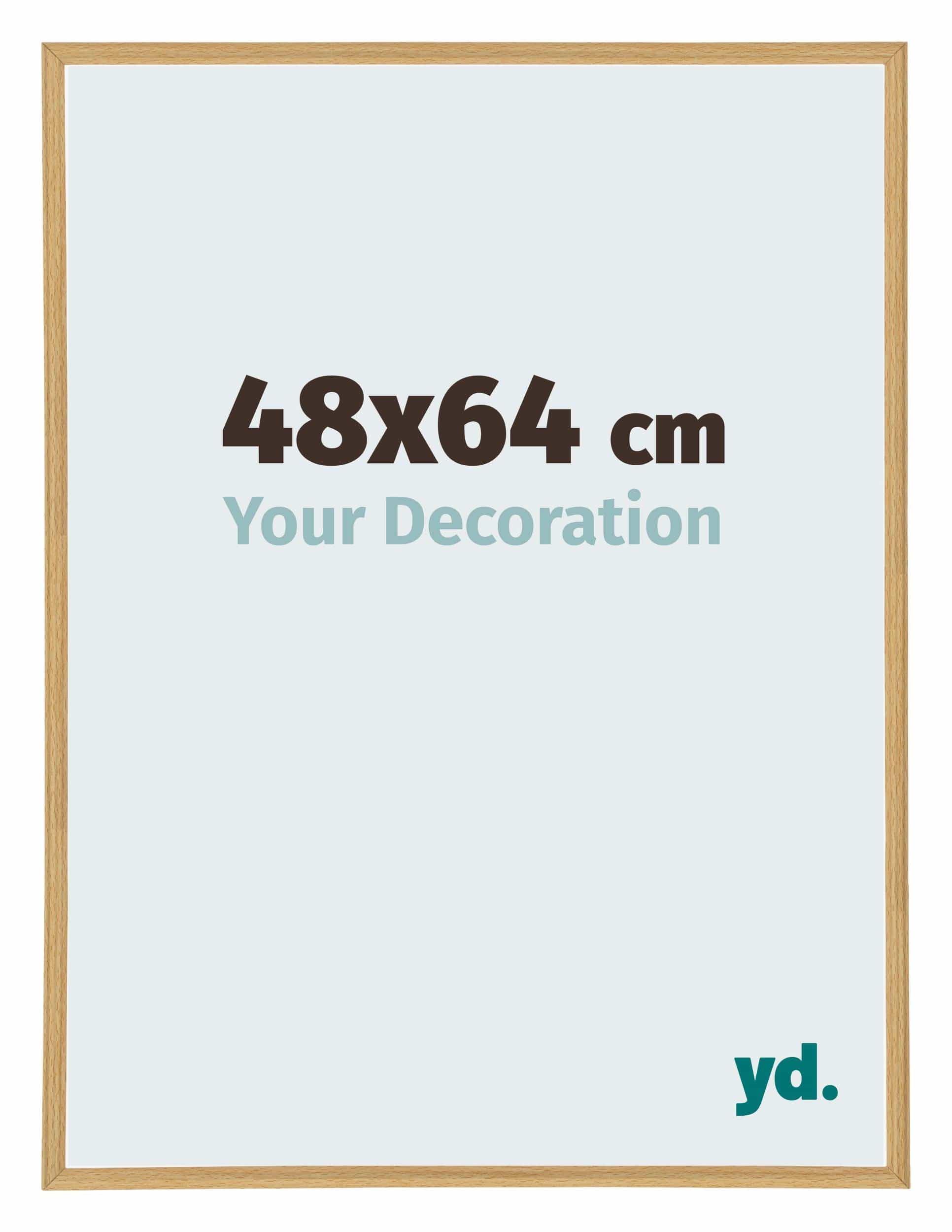 Your Decoration - Puzzle frame 48x64 - Beech Light - Puzzle frame 500-1000 Pieces - Plastic Photoframe - Annecy
