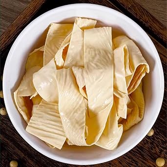 Tofu Skin Sheets,Long Term Soaking Doesn'T Ruin, It'S Powerful,Super Firm Tofu,Low Fat, High Protein, Cholesterol Free,Bean Curd Sheets 4.23Oz