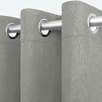 White Classic Blackout Curtains