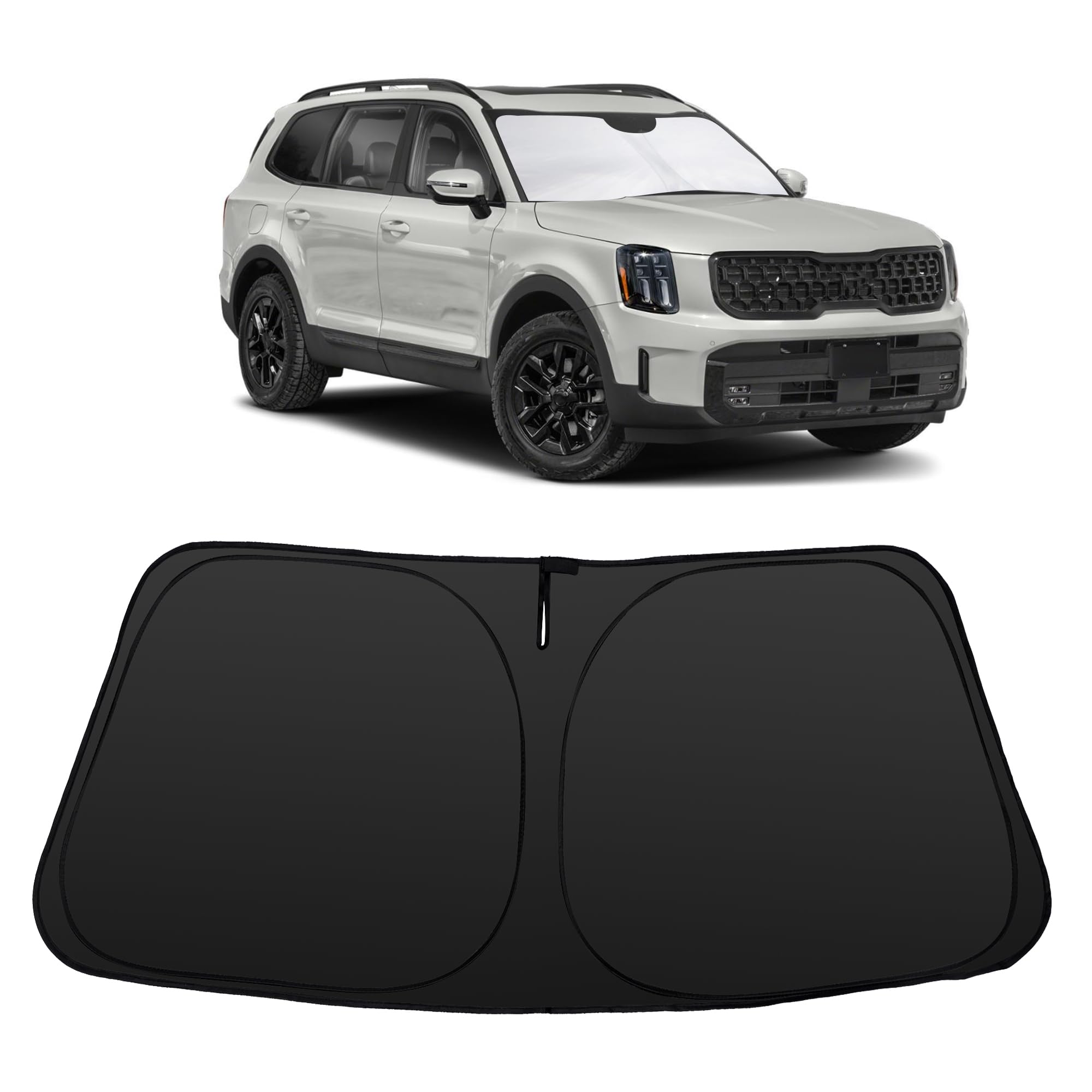 Windshield Sun Shade for 2020-2025 Kia Telluride