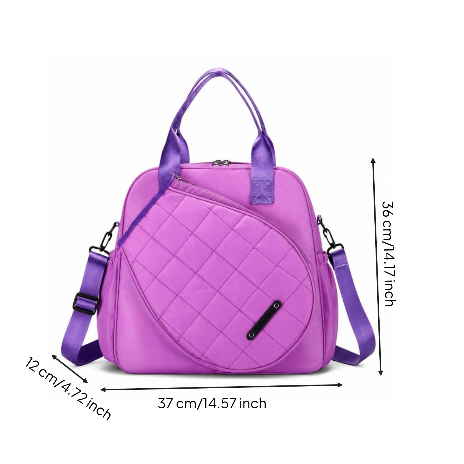 Borsa Porta Racchette Comodo, 20-35 L, Viola, color to 1