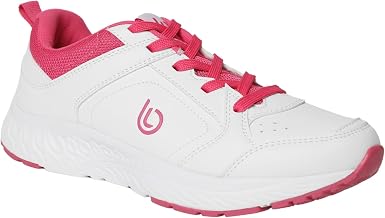 Hurry Jump Nurse Shoe White and Fuchsia Work Basket Hospital Nurse Aid Nurse Nursery