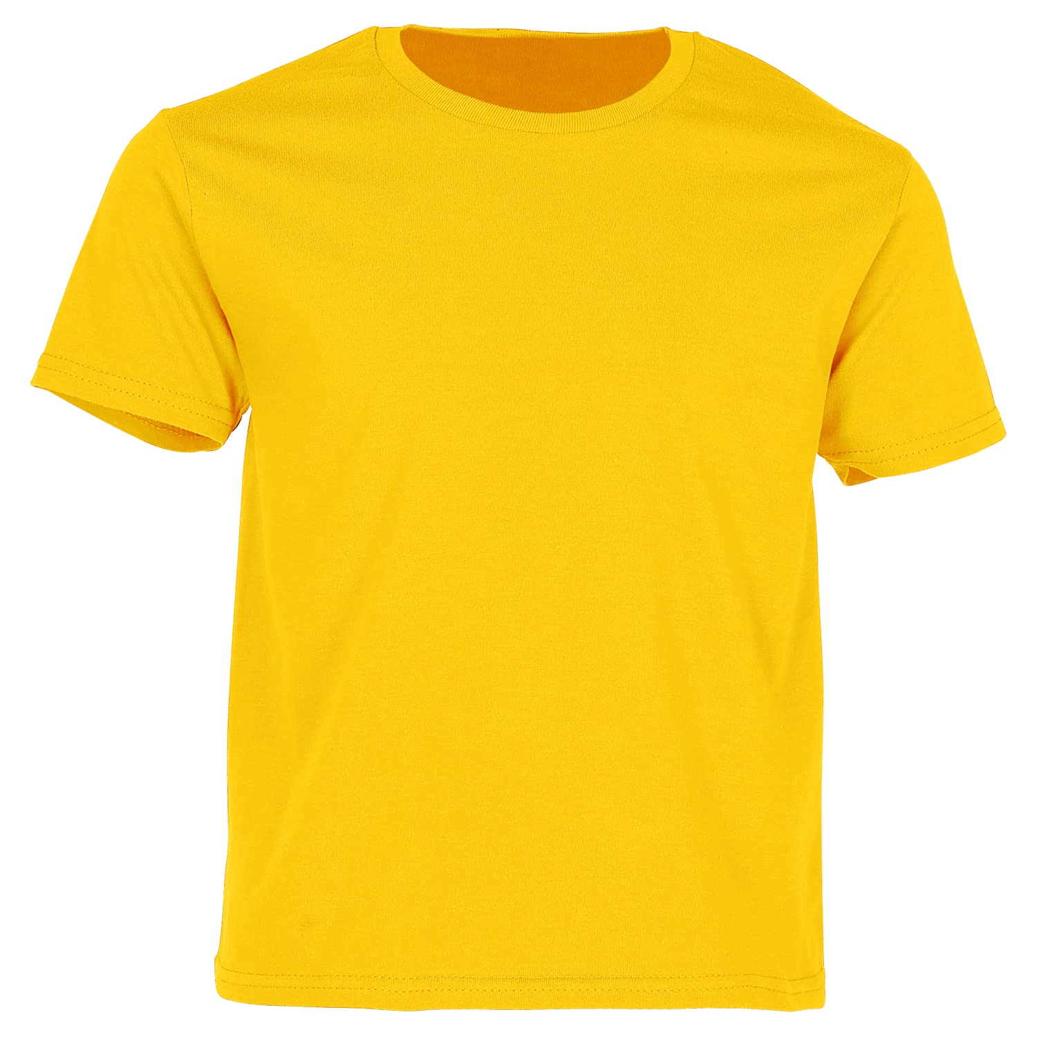 Fruit of the Loom Kids’ Iconic T-Shirt, Sunflower Yellow, 140