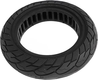 Electric Scooter Tire,10X2.50 Thick Electric Scooter Solid Tires Explosion Proof Weatherproof Electric Scooter Wheels Replacement Tire