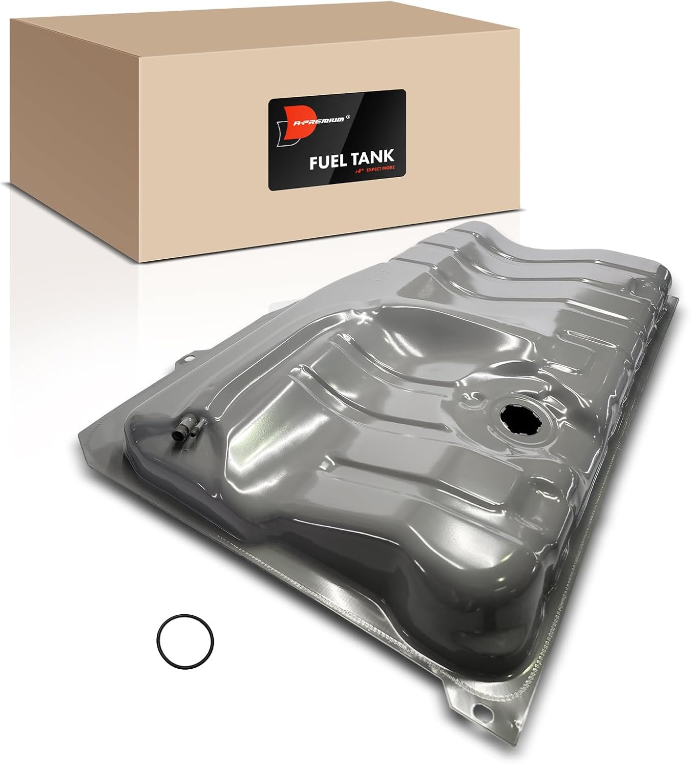 A-Premium Fuel Tank with O-Ring Compatible with Volkswagen Cabriolet 1985-1993 1.8L, Scirocco 1984-1988 1.8L, Gas, Replace# 15520-1075C