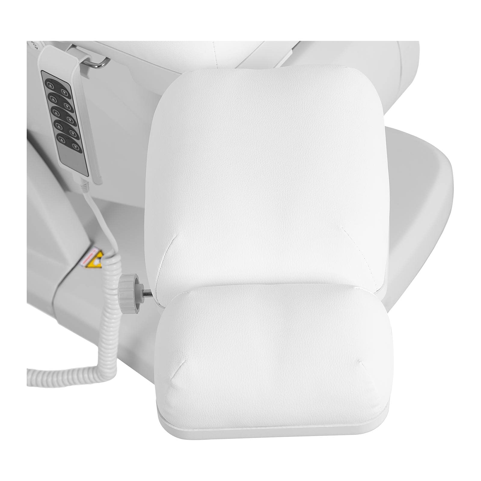 Physa Vicenza White Fußpflegestuhl 200 kg weiß Kosmetikstuhl Pediküre Stuhl Podologiestuhl