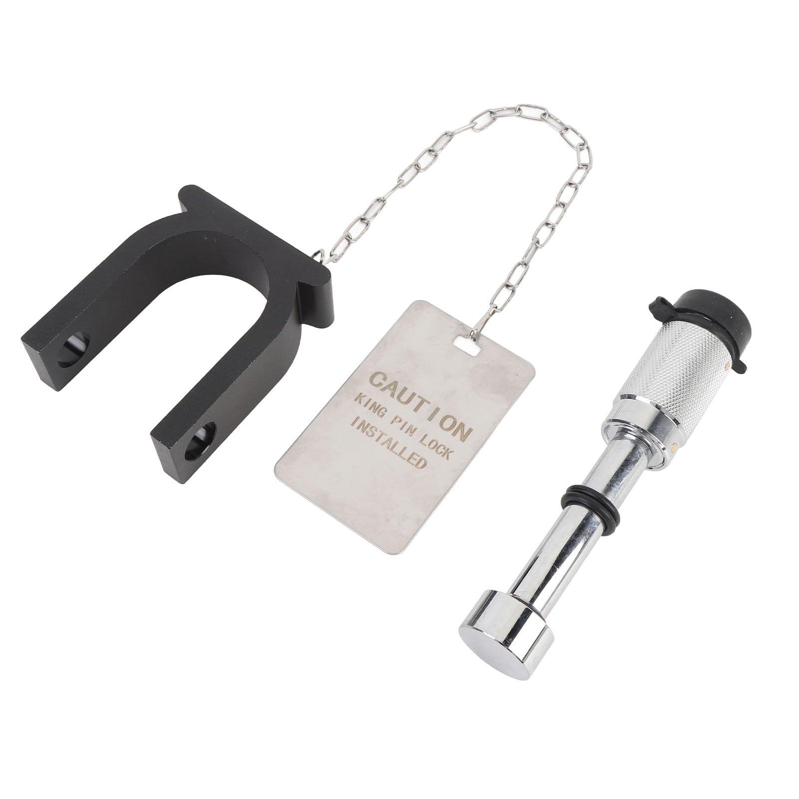 Cerradura de Quinta Rueda para Remolque King Pin Lock Cerradura de Seguridad para Remolque Acero Aluminio Protección Antirrobo Apertura 2 Pulgadas Sello Resistente Al Agua con