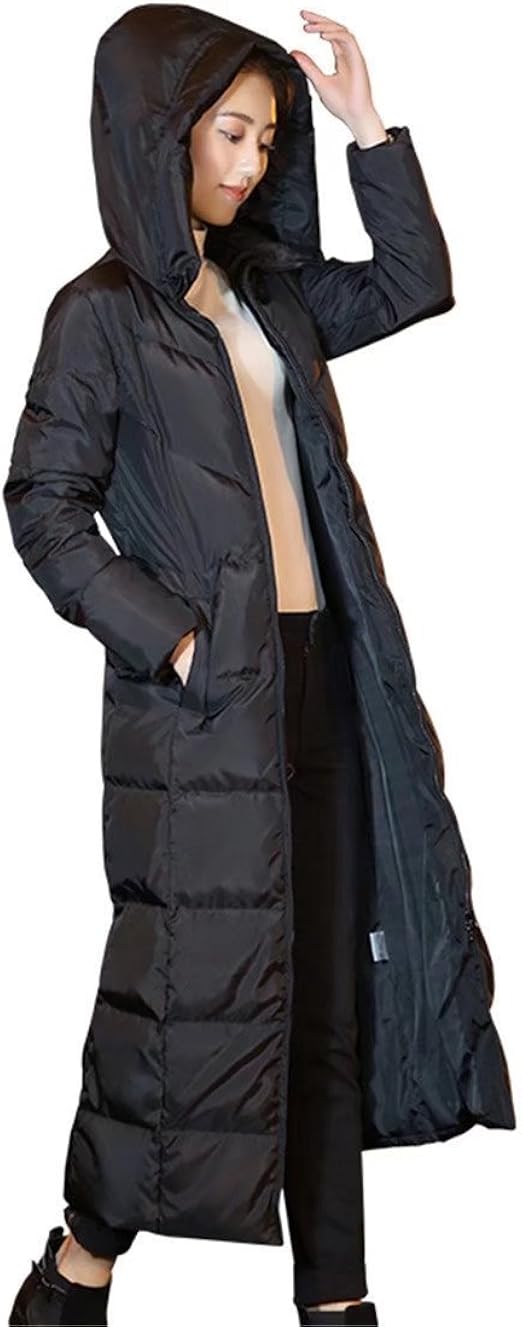 Amazon Easonddd ダウンコート レディース ベンチコート ロングコート レディース ダウンジャケット アウター 秋冬 防寒着 あったか 着痩せ 大きいサイズ ブラック コート ジャケット 通販