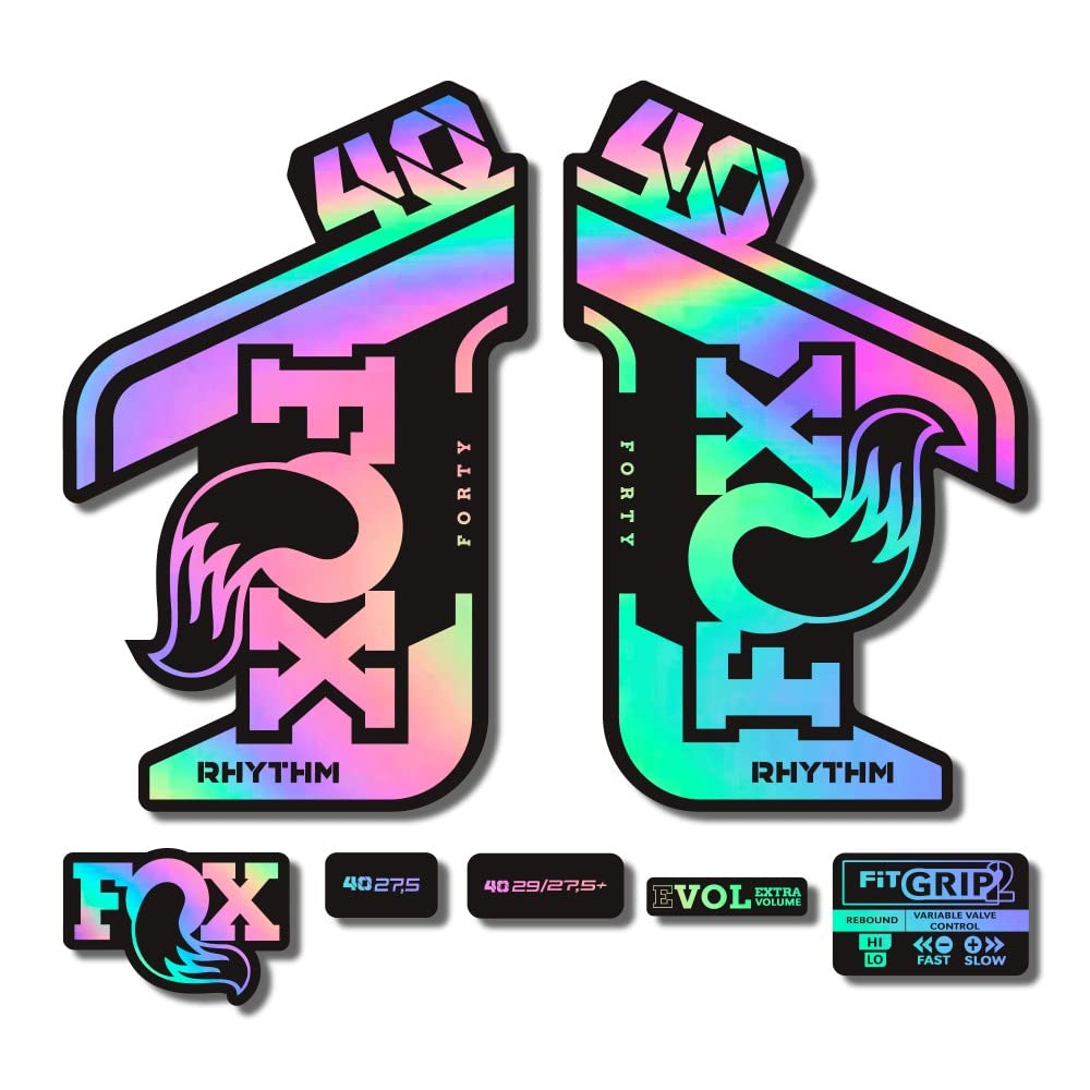 STAR SAM Stickers Compatible with Fox 40 Rhythm 2021 Holographic 1 cm