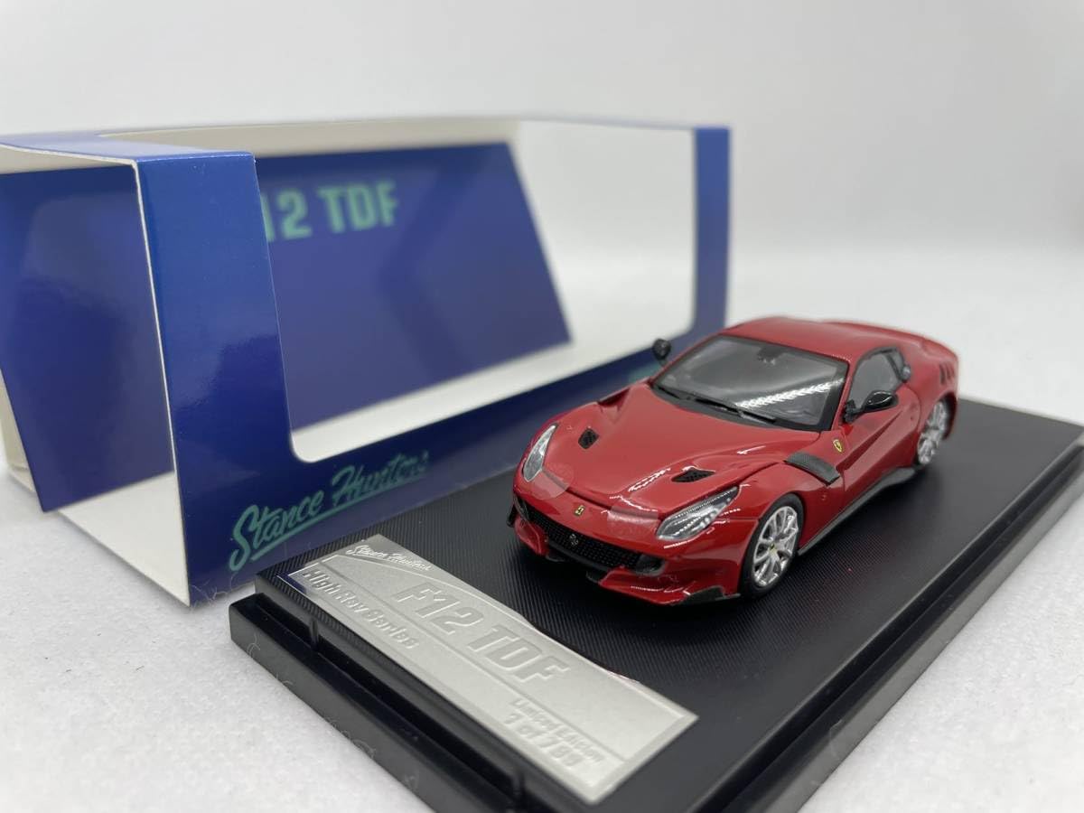 Amazon | Stance Hunters 1/64 フェラーリ Ferrari F12 TDF レッド J08