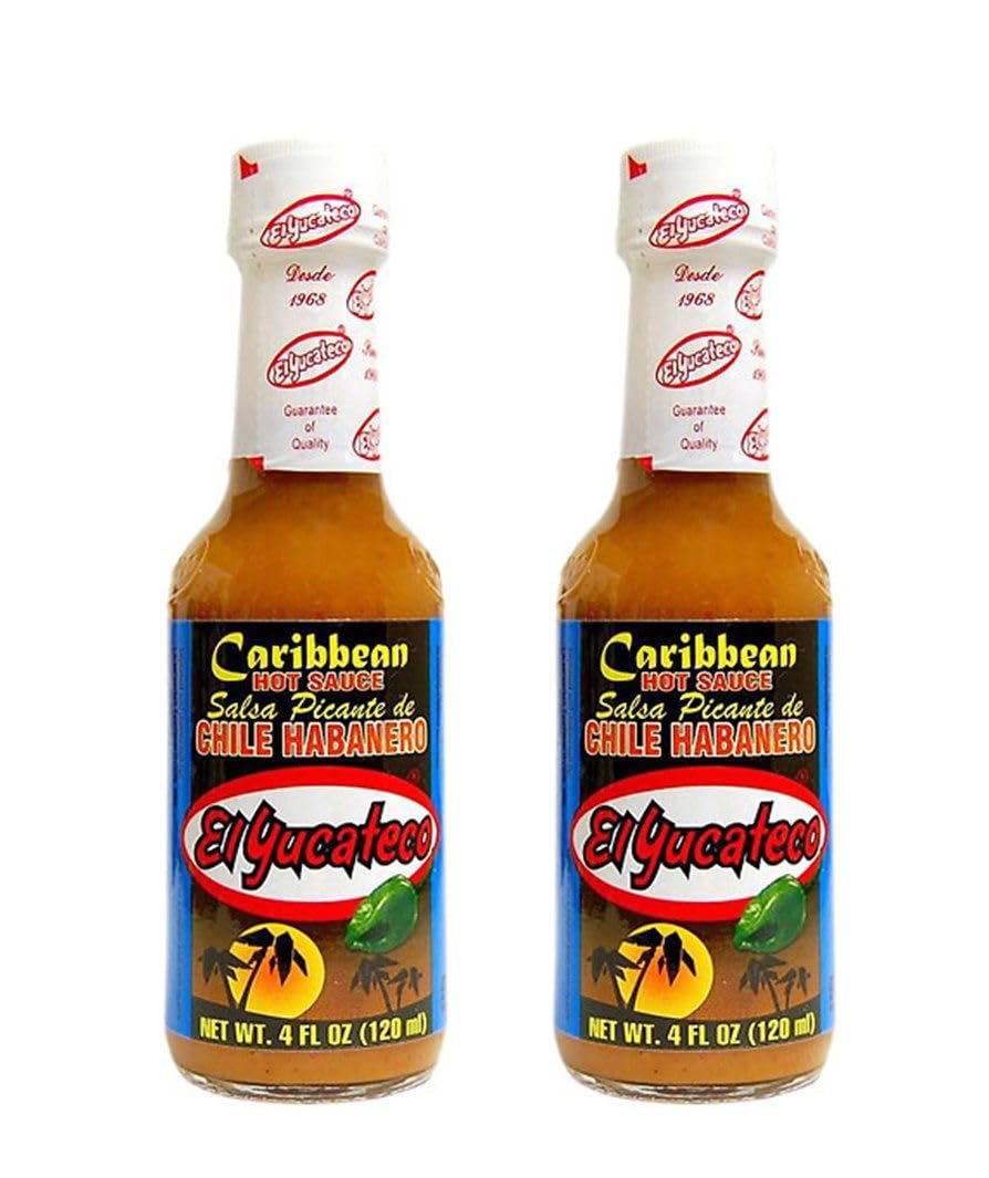 El Yucateco - Caribean Salsa Picante de Chile Habanero 120 ml x 2 uds - Pack Promoo