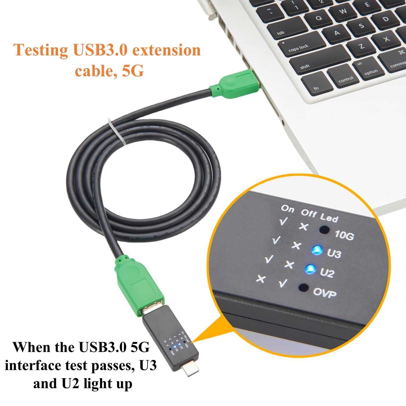 usbテスト USB 10G Tester USB Type C 3.1/3.0/2.0 Hub Speed Voltage Test Tool