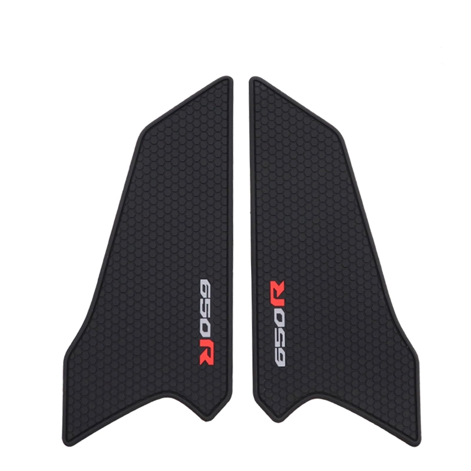 Zxcygg 2 Black For Cb650r For Cb 650R Tank Pad Motorcycle Sticker Decal Gas Knee Grip Tank Traction Pad Side 2019 2020 2021(2 Black)
