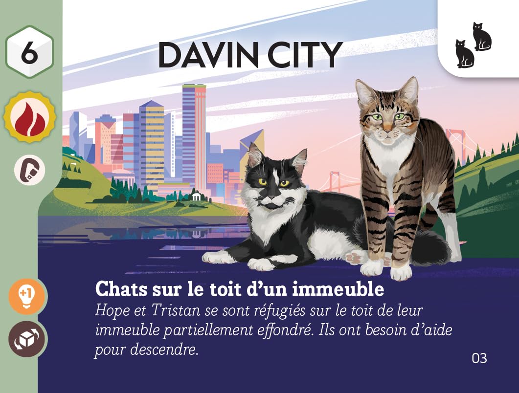Asmodee - Animal Rescue Team - Fentasy Games - Jeu coopératif Animaux - stratégie Sauvetage - dès 14 Ans - 1 à 4 Joueurs - 45 Minutes - en français Version Française