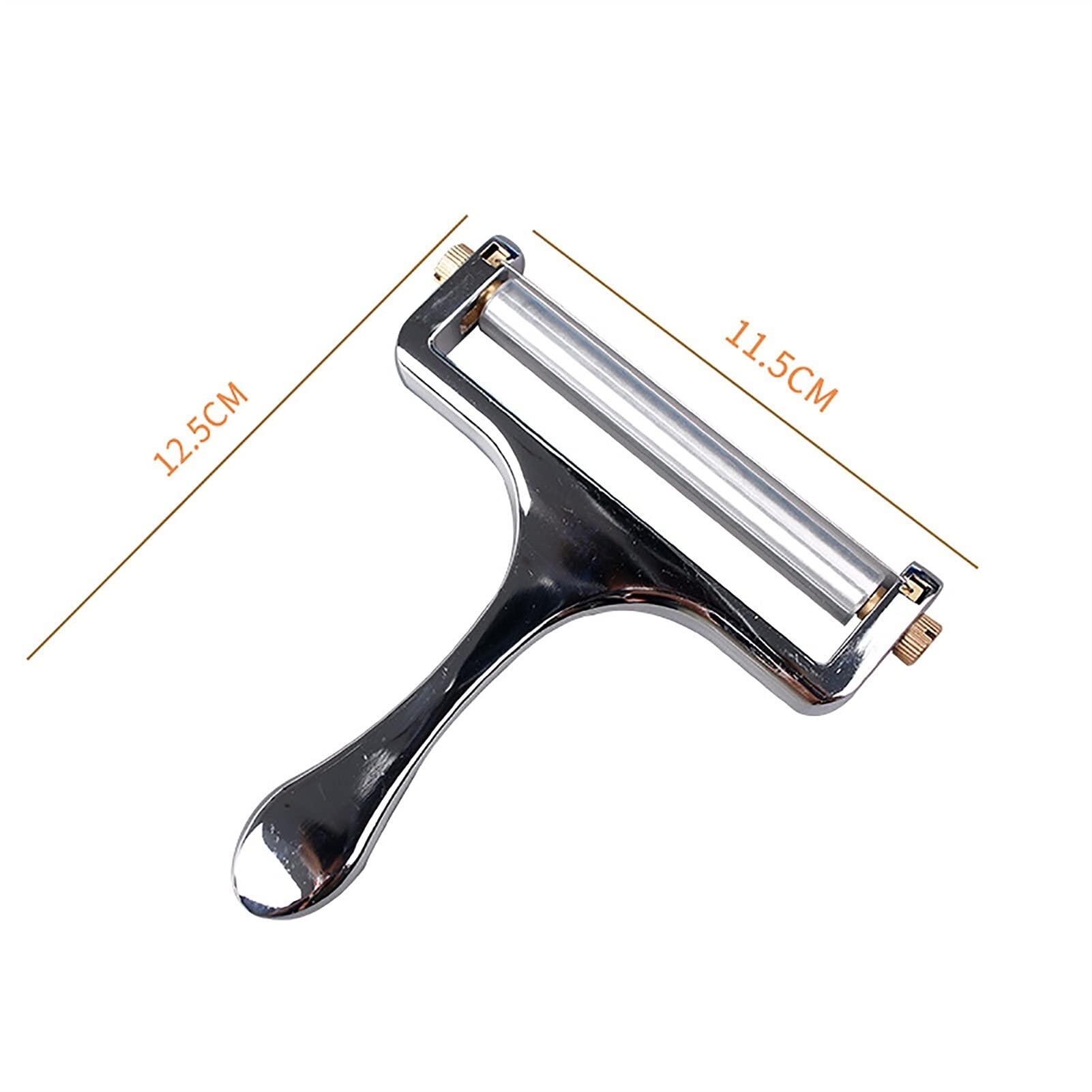 Käseschneider Käse Slicer Cutter Aluminium Einstellbare Käse Slicer Butter Reibe Nichtstick Käse Cutter Planer für Küchenschneidewerkzeuge Käsehobel