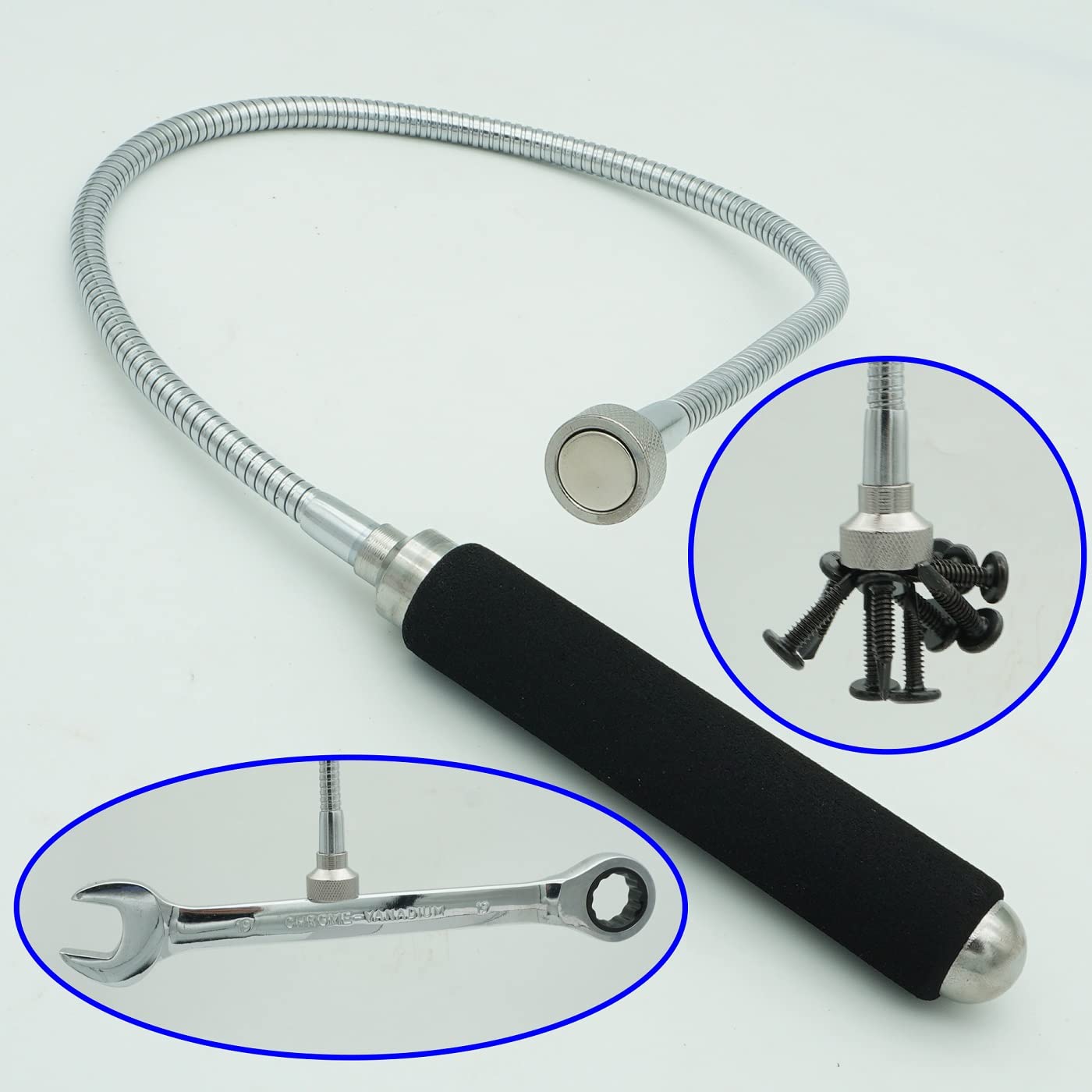 VASTOOLS Flexible Magnetic Pickup Tool Set, 5LB & 10LB, 26" Bendable Extension Magnetic Pickup — Amazon image 3