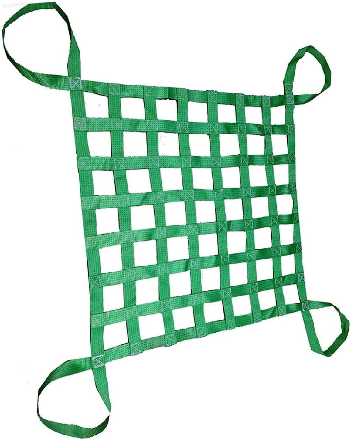 Red de elevación de poliéster duradera: redes de cuerda resistentes for manipulación de carga y equipos(1.5 X 1.5M/Mesh 10cm/Load 2t)