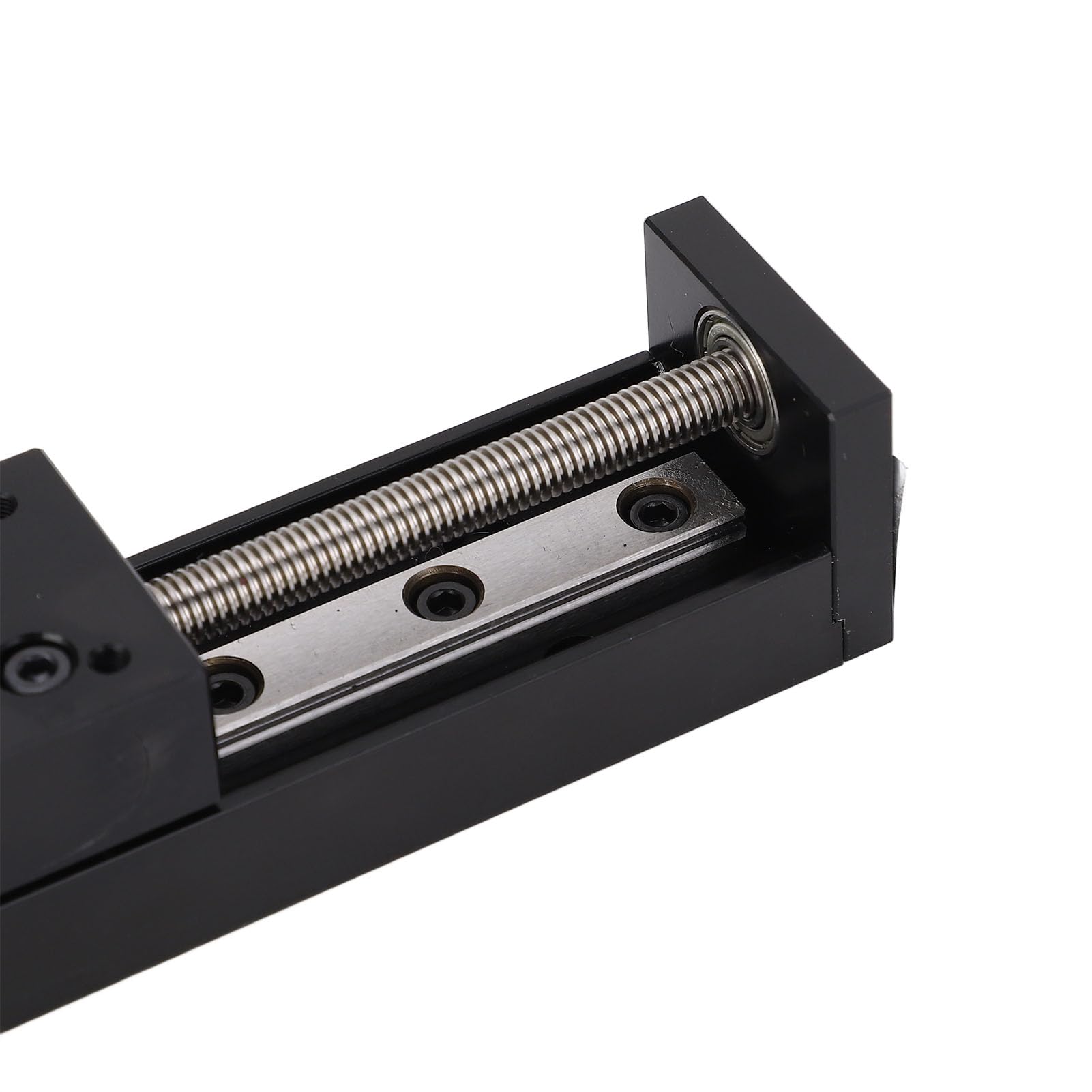 Actuador de carro de guía lineal, motor de 28 pasos, actuador de escalones lineales, carrera de 100 mm, piezas de fresado CNC, X, Y, Z con barra de tornillo en T