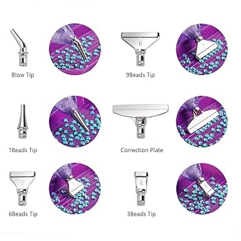 Amazon.co.jp: AIFUDA メタルチップ ダイヤモンドアートペイン